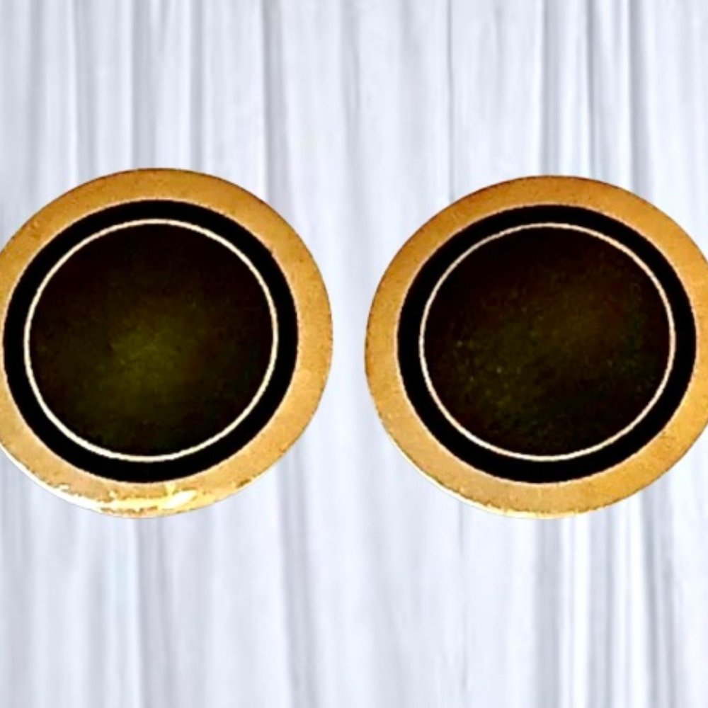Laurel Burch Round Clip on Earrings Style Name VICTORIA - Picture 7 of 12